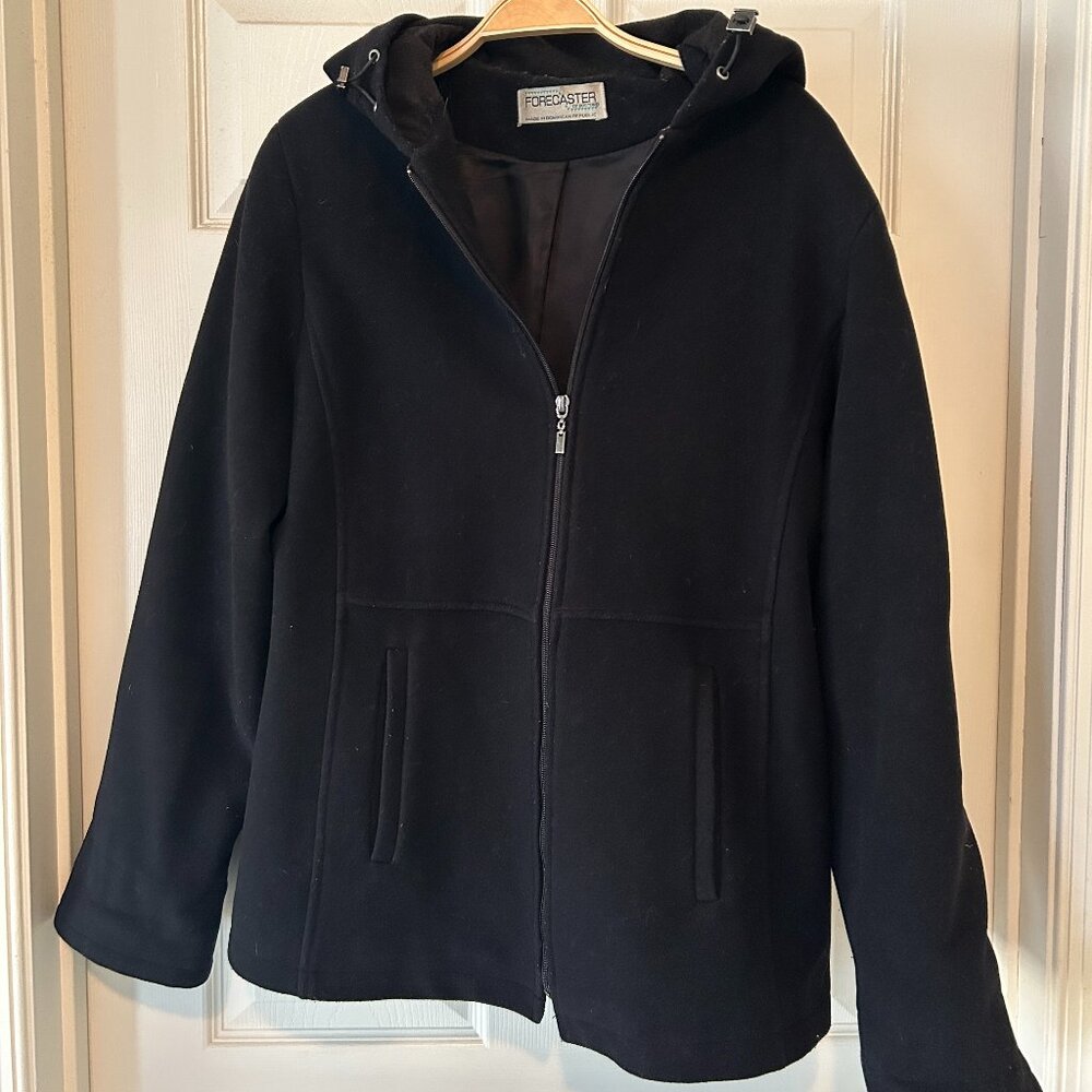 Vintage 90s Forecaster Sport Full-Zip Fleece | Retro Cozy Oversized Jacket